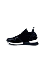 Louis Vuitton Runaway Logo Knit Black Sneakers 3