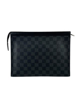 Louis Vuitton Damier Graphite Pochette Voyage (Microchip) 6