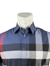 Burberry Nova Check Navy Long Shirt 2