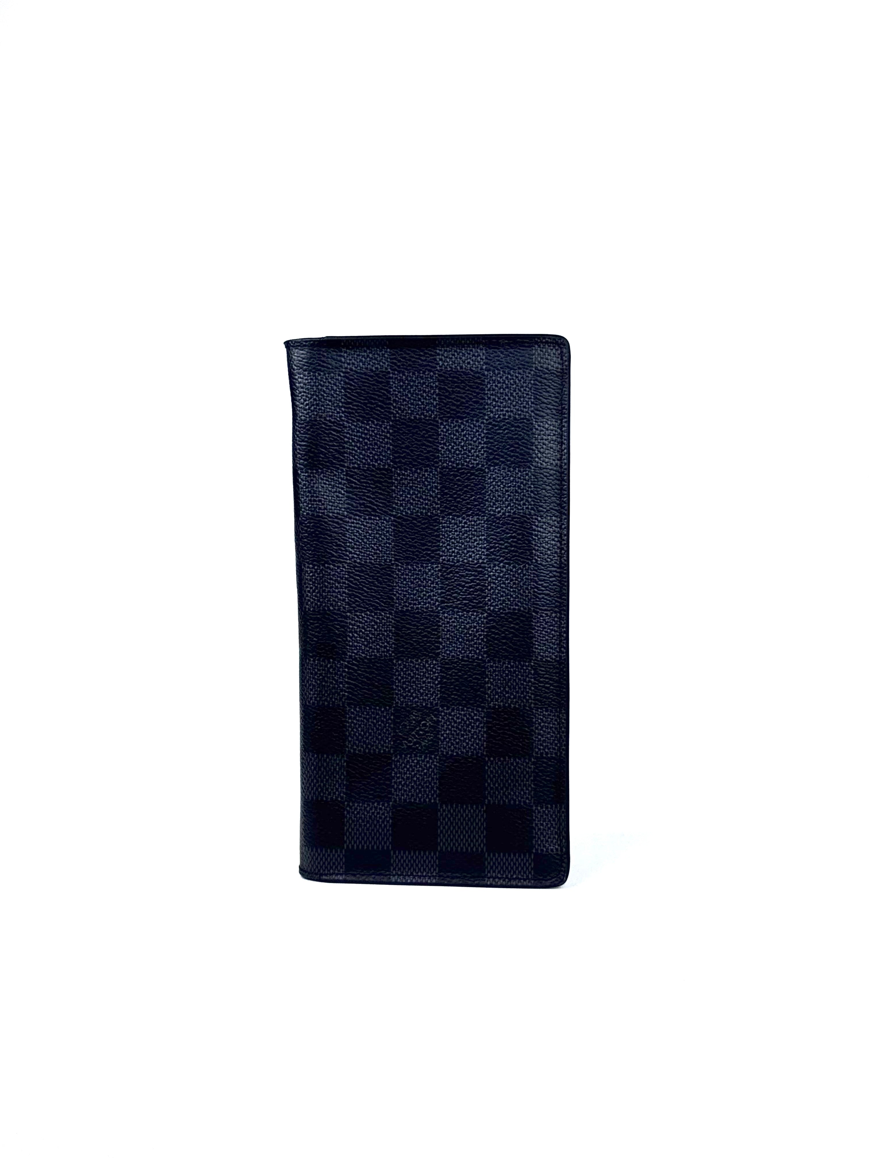 Louis Vuitton Damier Graphite Brazza Long Wallet