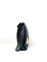 Fendi Gold Monster Eye Grain Leather Clutch 4