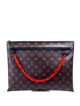 Louis Vuitton x Virgil Abloh Monogram Maccasar Clutch 1