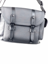 Louis Vuitton Christopher Taurillon Leather Black Messenger Bag 6