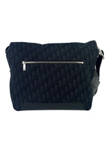 Christian Dior Oblique Jacquard Black Jett Messenger Bag 6