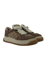 Gucci Screener GG Canvas & Suede Sneakers 1