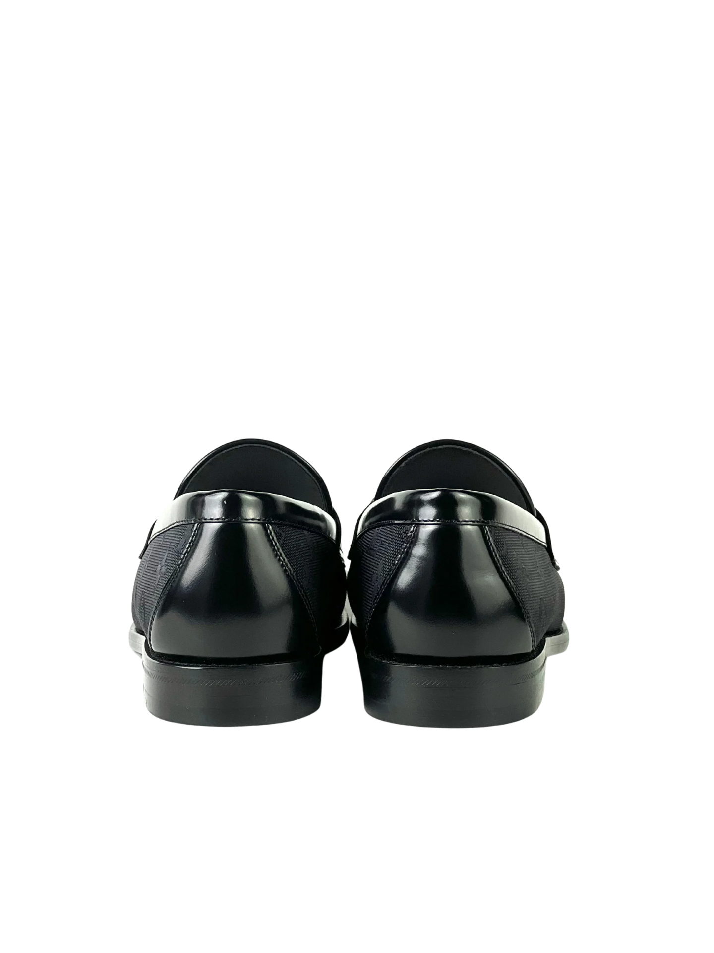 Louis Vuitton Monogram Black Major Loafers