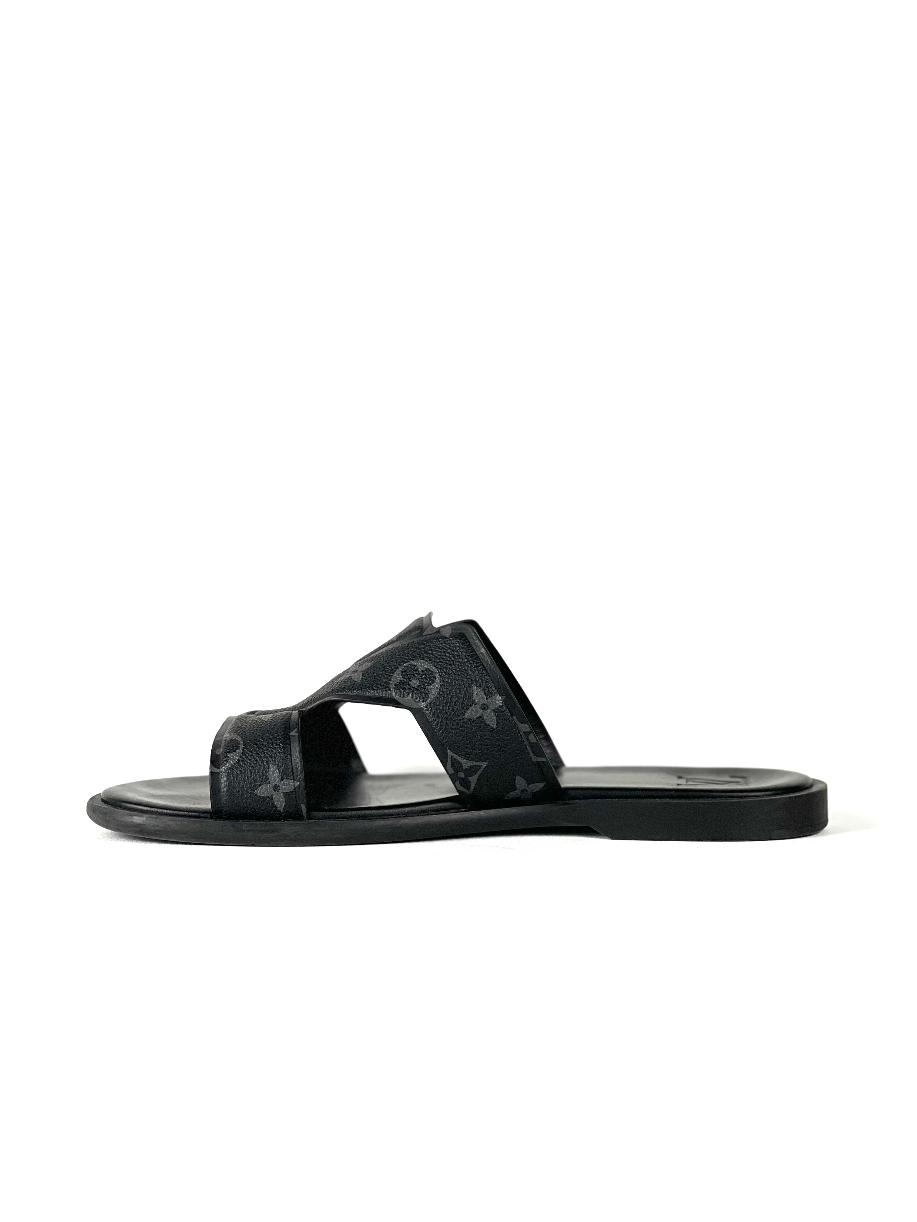 Louis Vuitton Eclipse Monogram Oasis Sandals