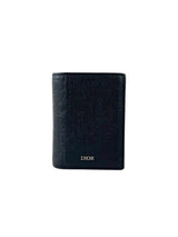 Christian Dior Oblique Gravity Black Pocket Coin Wallet 1