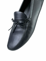 Louis Vuitton Driver Monogram Leather Black Loafers 6