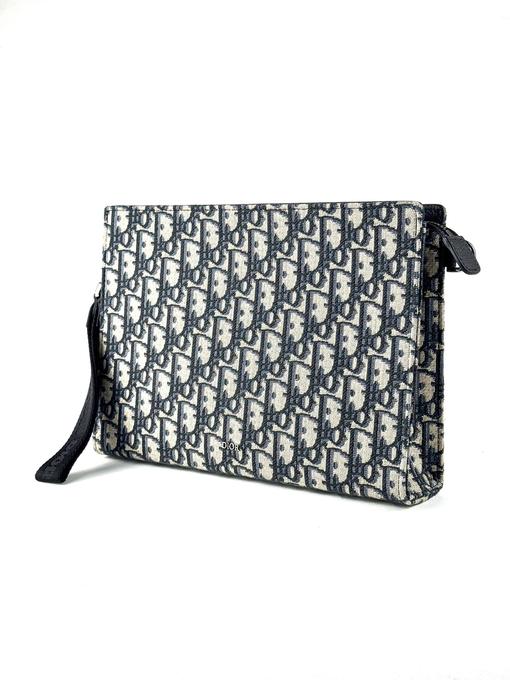 Christian Dior Oblique Jacquard A5 Triangle Pouch