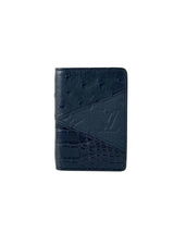 Louis Vuitton Ostrich & Crocodile Monogram Taurillon Pocket Organizer 1