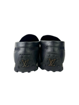 Louis Vuitton Monogram Driver Race Black Moccasin 4