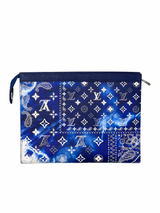 Louis Vuitton Bandana Monogram Leather Pochette Voyage 5