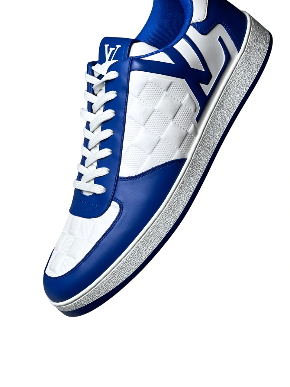 Louis Vuitton Monogram Rivoli Blue Sneakers