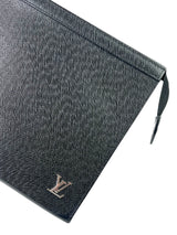 Louis Vuitton Metal Logo Taiga Pochette Voyage 5