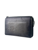 Berluti Scritto Grey Tersio Zipped Pouch 3