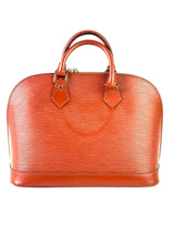 Louis Vuitton Alma MM Epi Leather Bag 6
