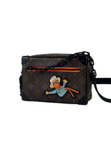 Louis Vuitton Virgil Abloh Mini Soft Trunk With Friend Monogram Macassar Sling Bag 3