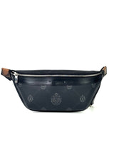 Berluti Kriss Van Assche Leather Trimmed Canvas Logo Waistbag 1