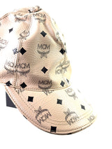 MCM Visetos Leather Pink Cap 5