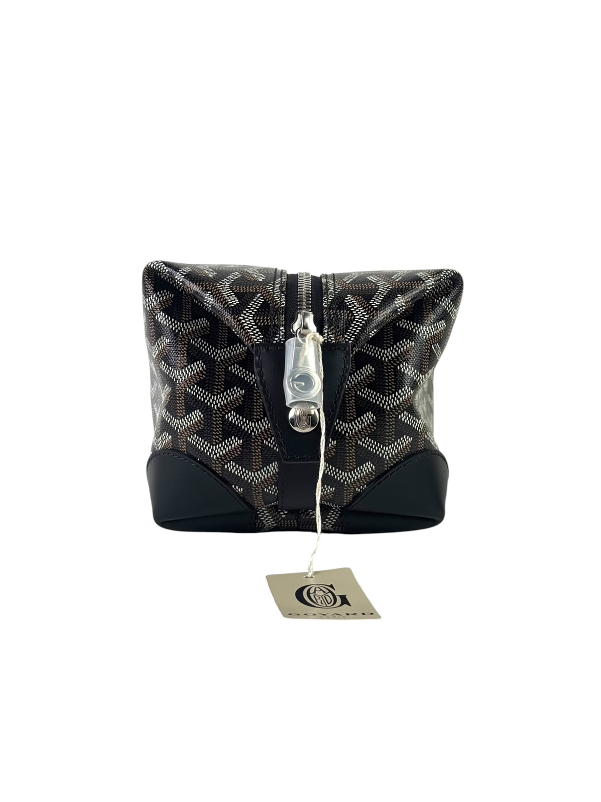 Goyard Black Bowling 25 Toiletry Pouch
