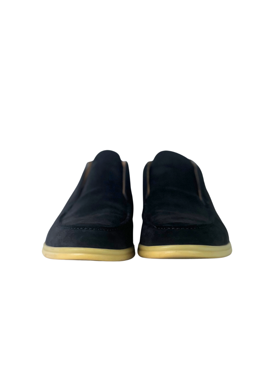 Loro Piana Open Walk Suede Slip On