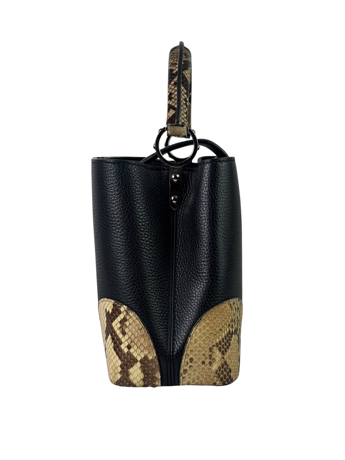 Louis Vuitton Capucines PM Python Skin Bag