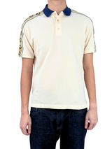 Gucci GG Interlocking Cotton Reflective Polo Shirt 1