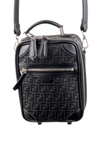 Fendi FF Logo Mini Troley Jacquard Slingbag 3