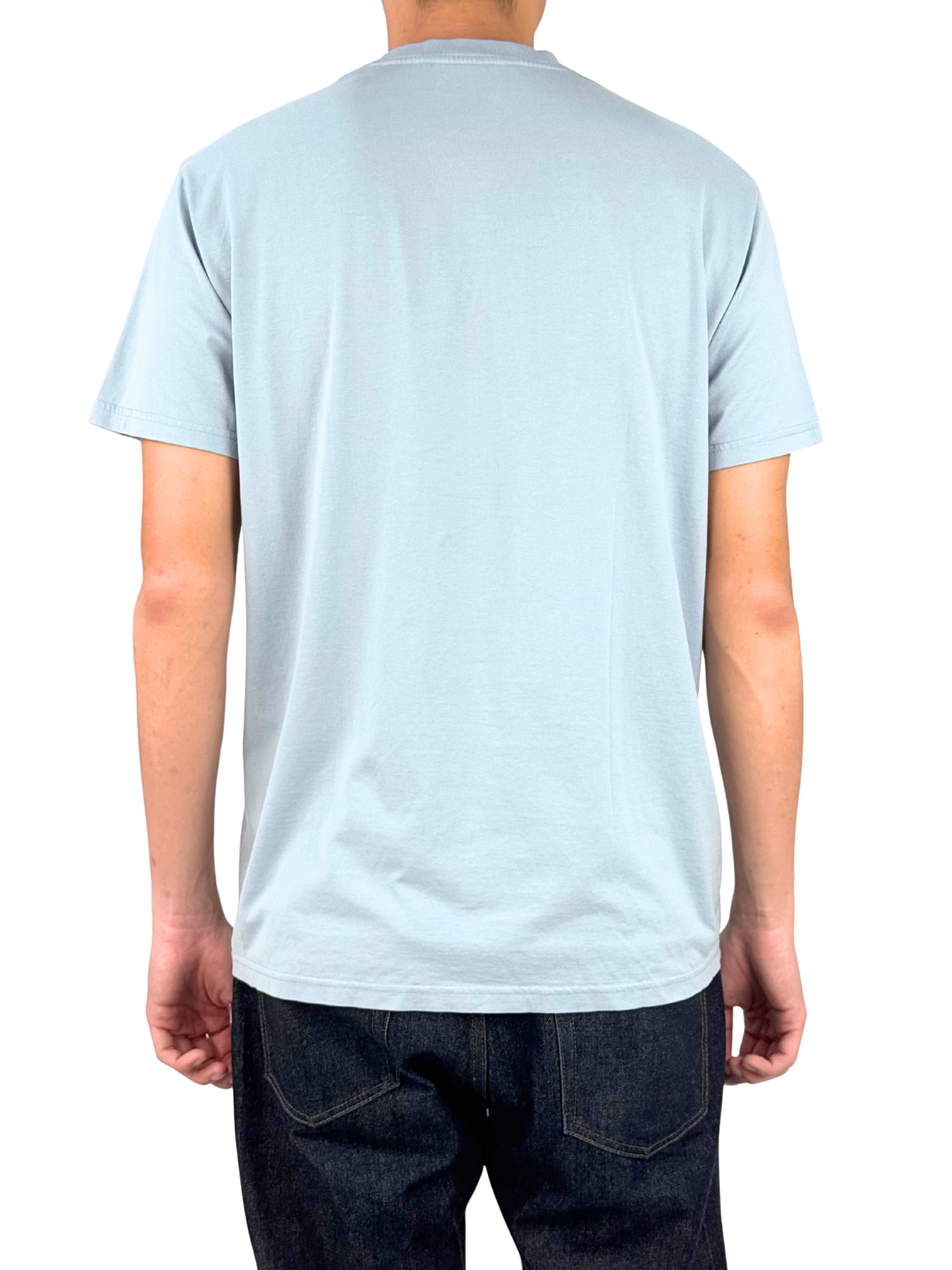 Givenchy Blue Distressed Logo T-Shirt