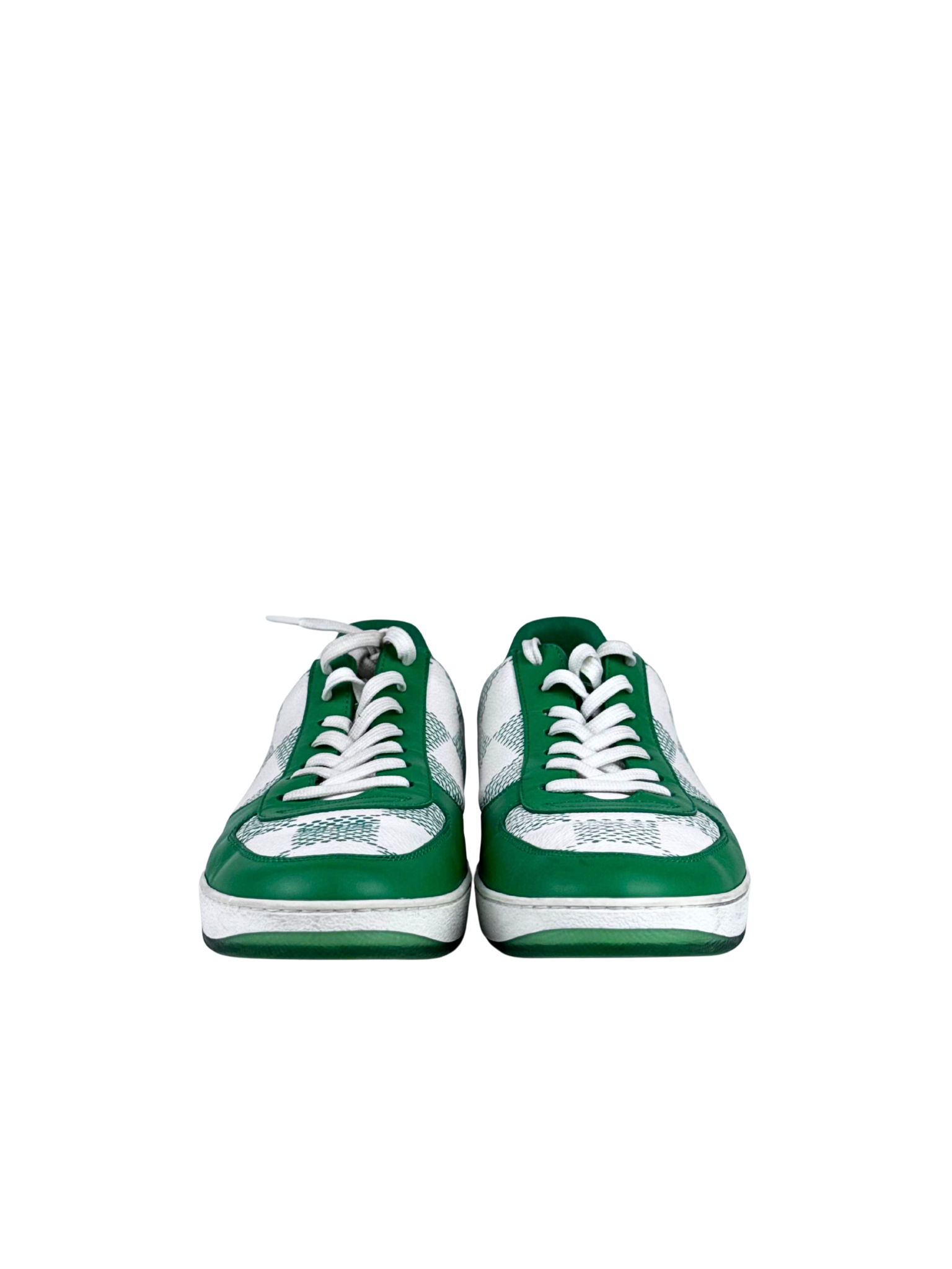 Louis Vuitton Damier Jumbo Green Rivoli Sneaker