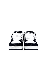Louis Vuitton Trainer Monogram Denim Black Sneakers 2