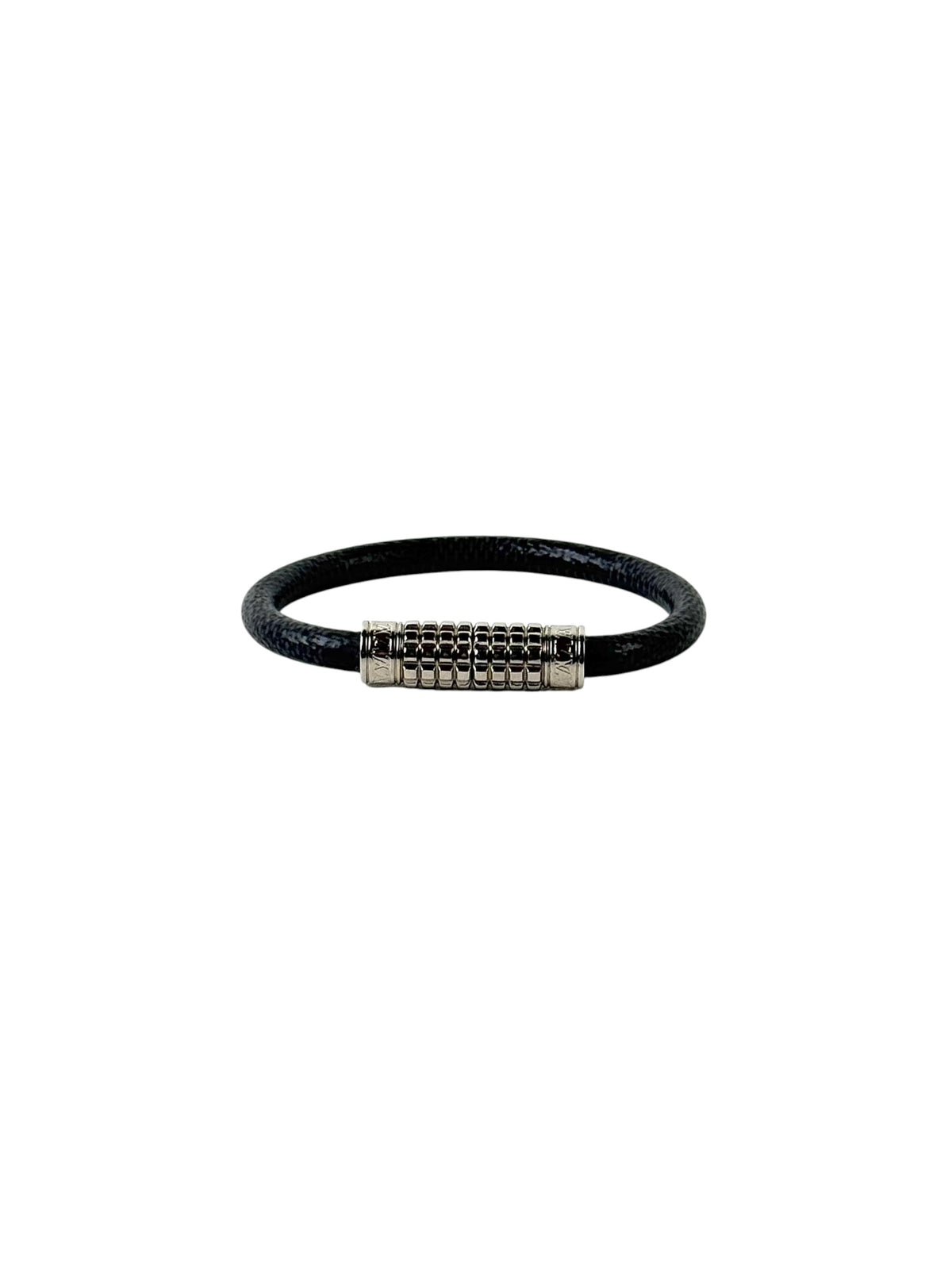 Louis Vuitton Damier Graphite Keep It Bracelet