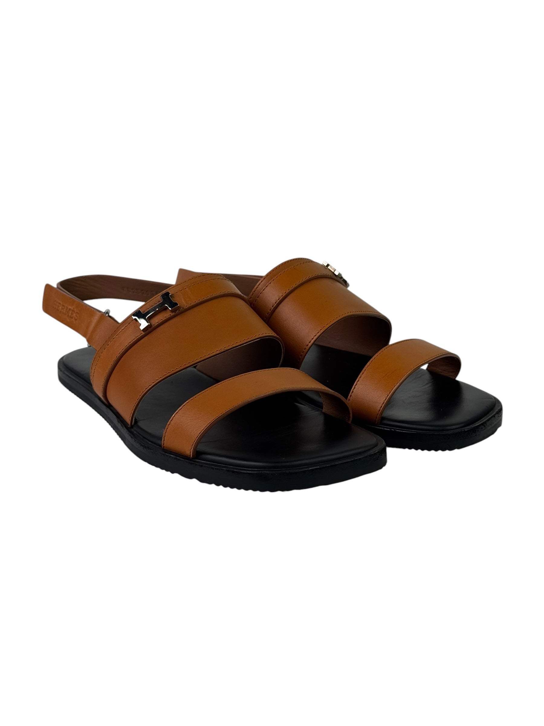 Hermès Sanrio Natural Gold Sandals