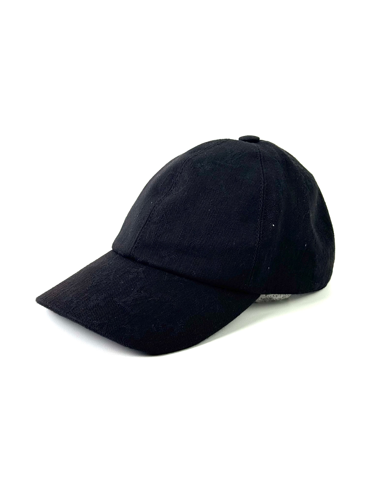 Louis Vuitton Monogram Denim Black Baseball Cap