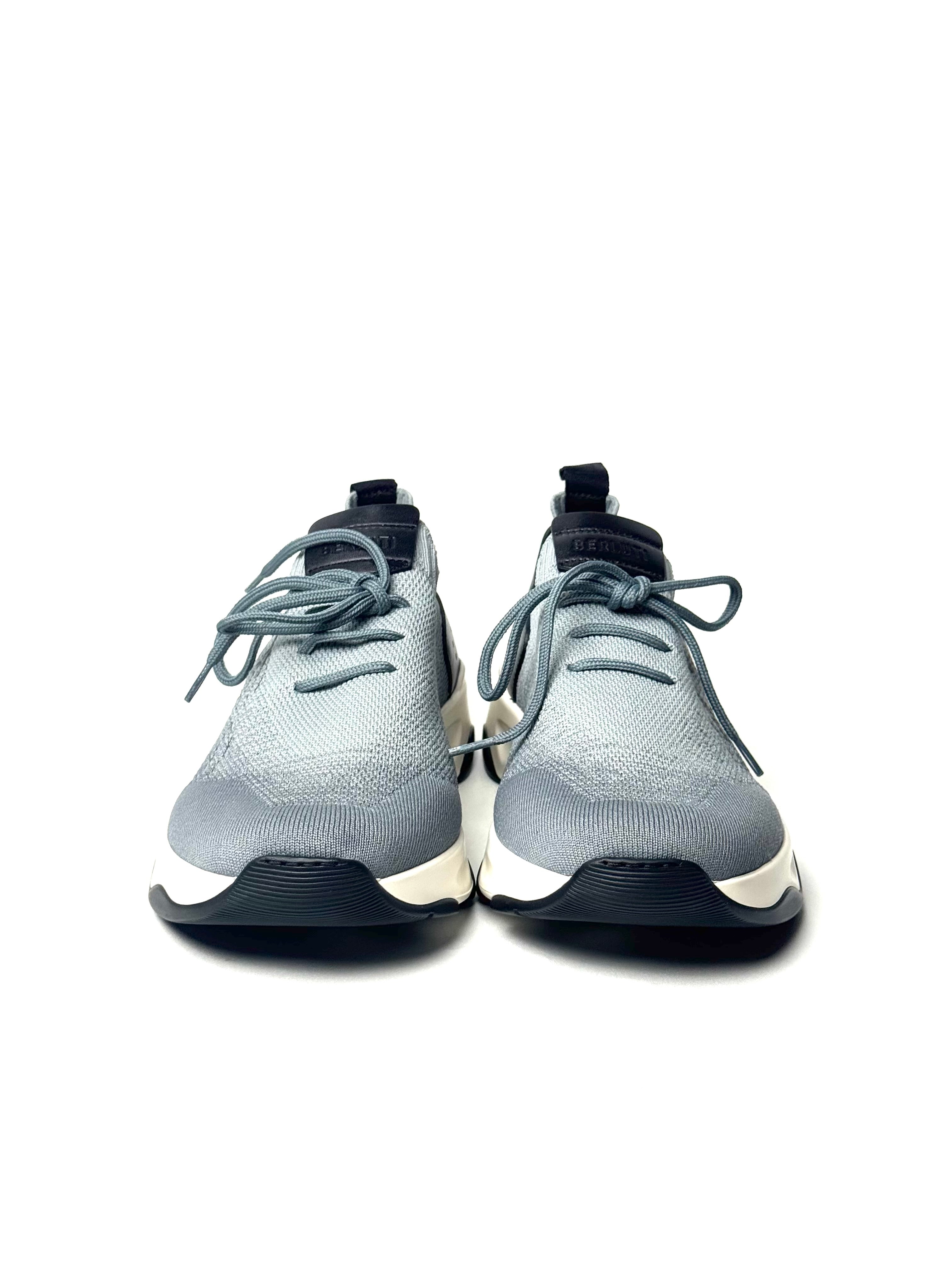 Berluti Knit Shadow Grey Sneakers