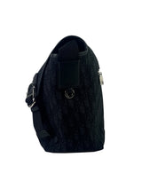 Christian Dior Oblique Jacquard Black Jett Messenger Bag 4