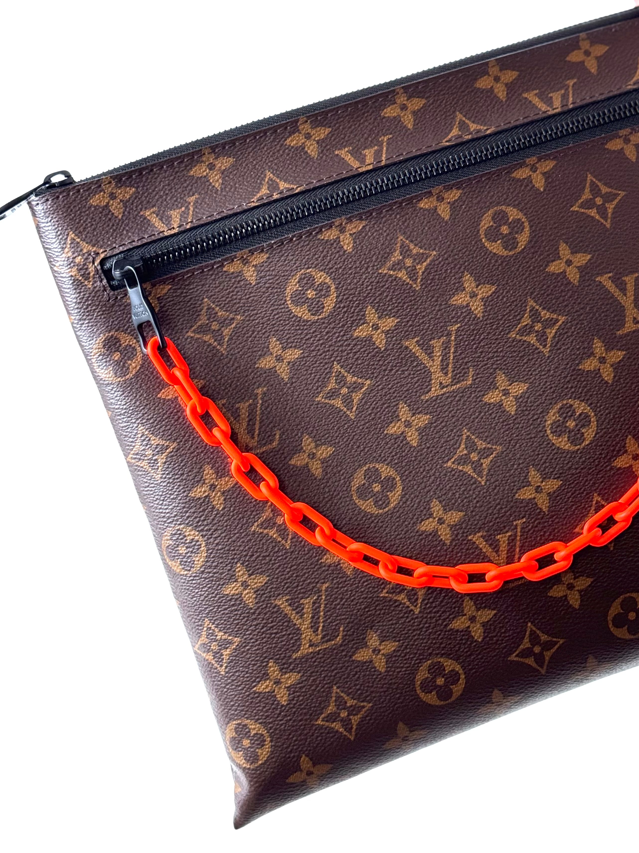 Louis Vuitton x Virgil Abloh Monogram Maccasar Clutch
