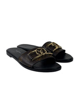 Louis Vuitton Monogram Lock It Mules 1