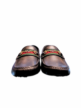 Gucci Horsebit Black Leather Loafers 2