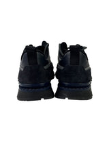 Berluti Scritto Navy Suede & Leather Low Sneakers 4