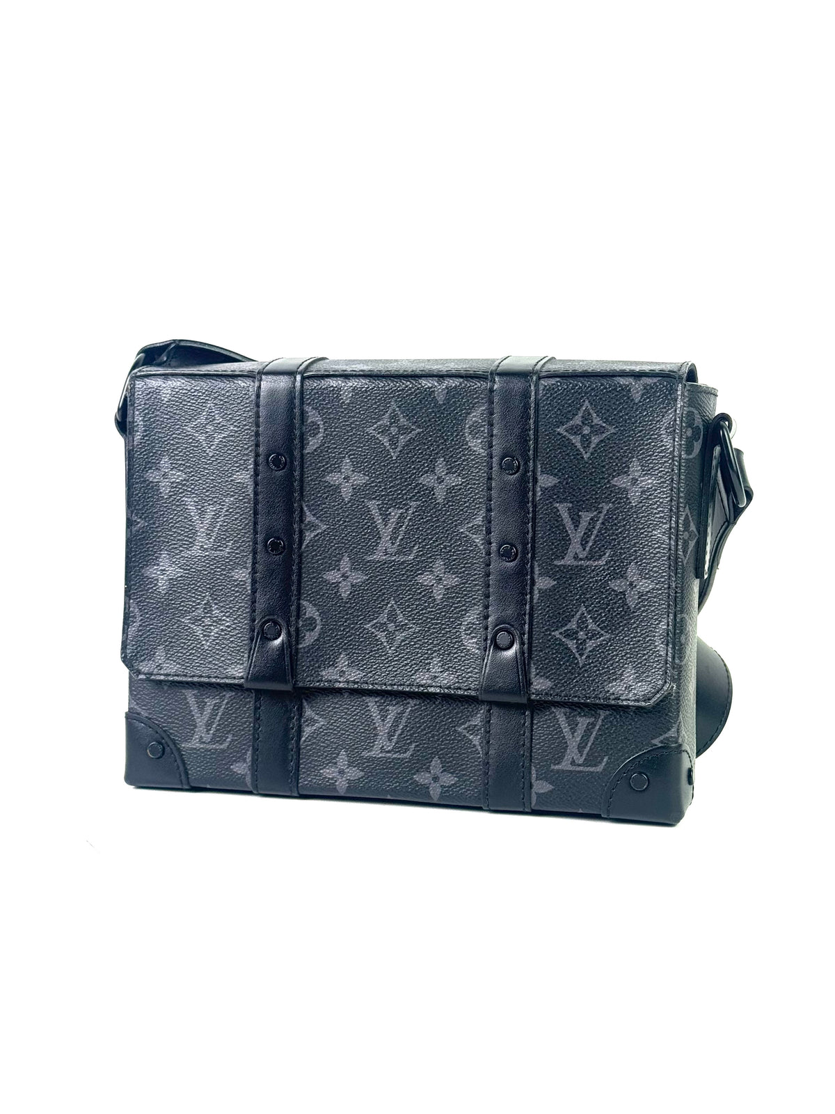 Louis Vuitton Eclipse Monogram Trunk Messenger Bag