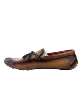 Berluti Enzo Scritto Brown Loafers 3