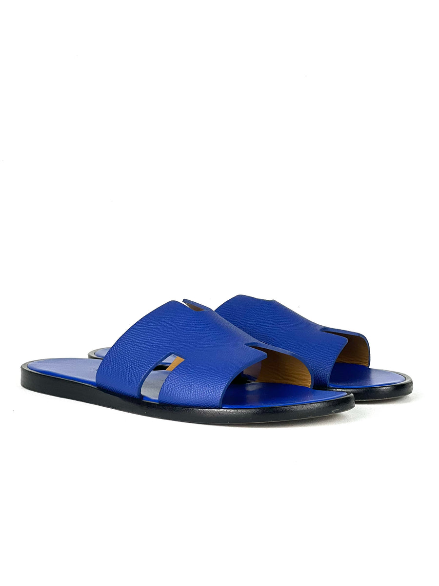 Hermès Izmir Blue Sandals