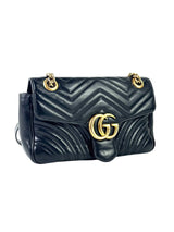 Gucci Calfskin GG Marmont Small Shoulder Bag 2