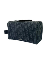 Christian Dior Oblique Jacquard Black Toiletry Pouch 3