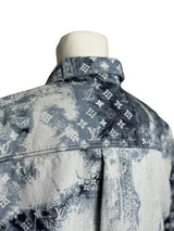 Louis Vuitton Monogram Bandana Denim Short Shirt 4