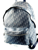 Christian Dior Oblique Jacquard Black Rider Backpack 6
