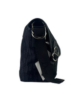 Christian Dior Oblique Jacquard Black Jett Messenger Bag 5