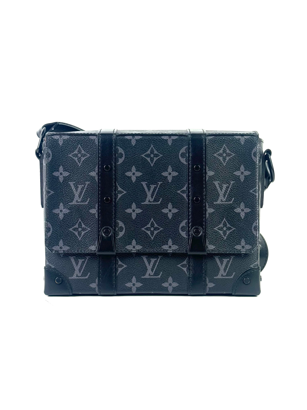 Louis Vuitton Eclipse Monogram Trunk Messenger Bag